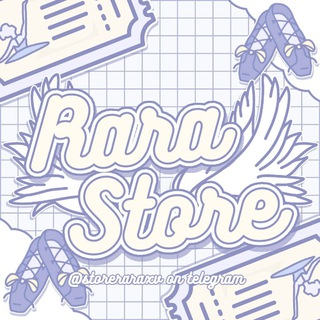 Logo saluran telegram storeraraxv — 𝐑ara Store • open slr