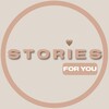 Логотип телеграм канала @storiesforyouukr — STORIES | for you