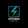 Логотип телеграм канала @storm_khv — STORM Cyber Club