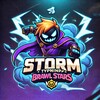 Логотип телеграм канала @stormtyr — Storm | Турниры Brawl Stars
