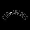Логотип телеграм канала @str_airlines — str ✈ airlines