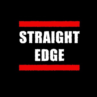 Logo of telegram channel straightedgexhardcore — STRAIGHT EDGE HARDCORE