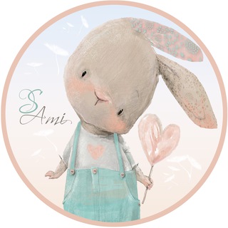Логотип телеграм канала @strana_amigurumia — Страна Амигурумия. МК. Переводы амигуруми