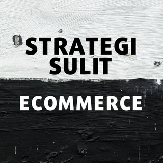 Logo saluran telegram strategisulitecommerce — Strategi Sulit Ecommerce!