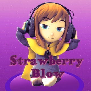 Логотип телеграм канала @strawberryblow — Strawberry Blow
