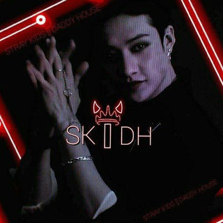 Логотип телеграм канала @straykids_daddy — STRAY KIDS [] DADDY HOUSE