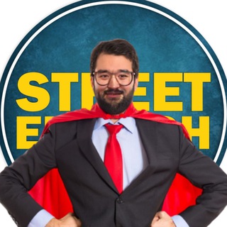 Логотип телеграм канала @streetenglish — Street.english