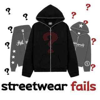Логотип телеграм канала @streetwearfails — streetwear fails