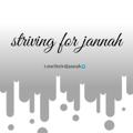 Logo saluran telegram striv4jannah — 💠Striving for Jannah💠