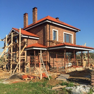 Логотип телеграм канала @stroimvmestesnami — Строительство * Строим дом