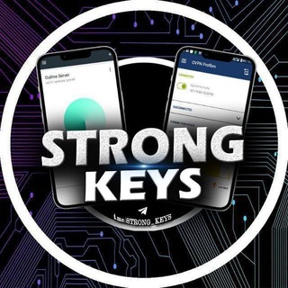 Логотип телеграм канала @strong_keys — STRONG KEYS