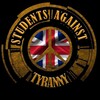 Logo of telegram channel studentsagainsttyrannyofficial — Students Against Tyranny - UK