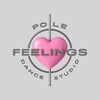 Логотип телеграм канала @studiofeeling — STUDIOFEELINGS | Танцы | Москва | Растяжка | Спорт
