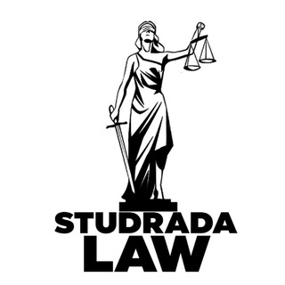 Логотип телеграм -каналу studlawlnu — Студентська рада юридичного факультету