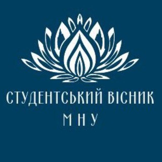 Логотип телеграм -каналу studmnu — Студентський вісник МНУ імені В.О. Сухомлинського
