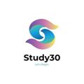 Telegram channel Study30 G.S ACADEMY logo