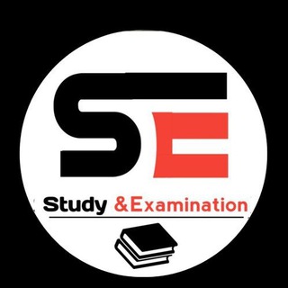 Logo of telegram channel studyandexamination — Study and examination