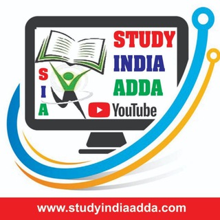 Logo of telegram channel studyindiaadda — STUDY INDIA ADDA (Rahul Sir)