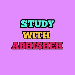 Logo of telegram channel studywithabhi — Study With Abhishek