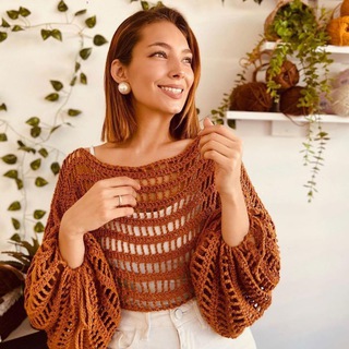 Логотип телеграм канала @style_crochet — Стильное вязание Крючком