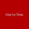 Логотип телеграм канала @stylepolinastep — step by Step.