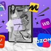 Логотип телеграм канала @stylish_with_me — ФЭШН из маркетплейсов