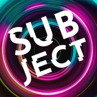 Логотип телеграм канала @subjectch — SUBJECT