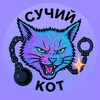 Логотип телеграм канала @suchii_kot — Сучий Кот 😈