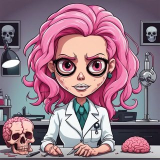 Логотип телеграм канала @sudmed_words — coroner's word 💀