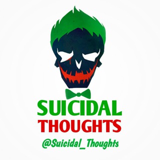 Logo of telegram channel suicidal_thoughts — Suicidal Thoughts