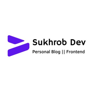 Telegram kanalining logotibi sukhrob_developer — Sukhrob Developer
