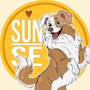 Логотип телеграм канала @sun_seee — SUN_SE☀️адресники для собак