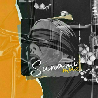 Логотип телеграм канала @sunami_muzz — SUNAMI MUZ