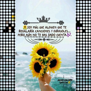 Logotipo del canal de telegramas sunflowersfrases - °•Diario de un ❤