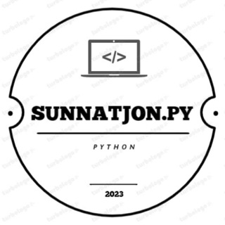 Telegram kanalining logotibi sunnatjonpy — Sunnatjon.Py | IT Blog