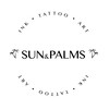 Логотип телеграм канала @sunpalmsink — Sun.palms.ink(tattoo)