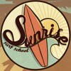 Логотип телеграм канала @sunrise_surfschool — РАССВЕТ — ВИНГ ВИНД СЁРФ ШКОЛА| SUNRISE SURF SCHOOL | КАЛИНИНГРАД, ПИОНЕРСКИЙ
