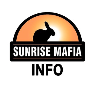 Логотип телеграм канала @sunrisemafia — Sunrise mafia 🐰 INFO 🇺🇦