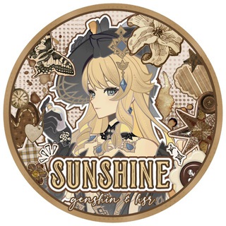 Логотип телеграм канала @sunshine_gx — Sunshine ✨ Геншин | хср | арты обои авы