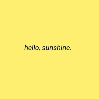 Telegram kanalining logotibi sunshine_notes — #ɪɴsɪɢʜᴛs