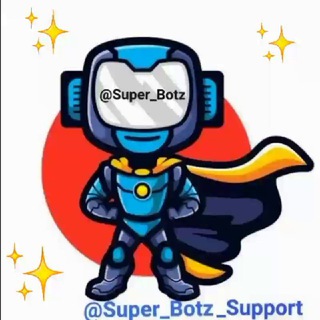Logo saluran telegram super_botz — Super Bots