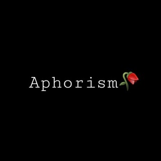 Логотип телеграм канала @super_hd_photo — Aphorism🥀