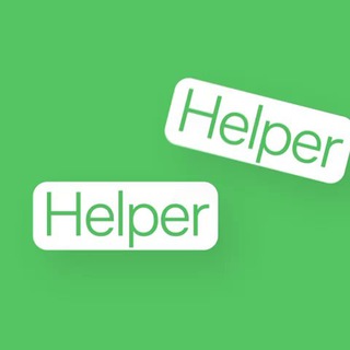 Логотип телеграм канала @super_helper — Helper ☀️