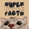 Логотип телеграм канала @superpuperfacts — супер пупер факты 🤘🏻