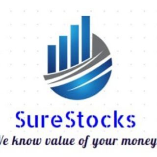 Logo of telegram channel surestocks1 — SureStocks