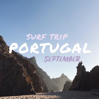 Логотип телеграм -каналу surfinportugal — Серфінг в Португалії 🇵🇹 | вересень