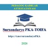 Telegram kanalining logotibi surxondaryopka — Surxondaryo PKA-TOIFA – 2026 👩‍🎓👨‍🏫👨‍💻