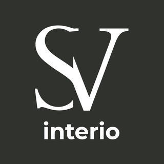 Логотип телеграм канала @sv_interio — SV interio | Дизайн интерьера