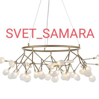 Логотип телеграм канала @svet_samara — svet_samara Люстры Светильники Свет Самара