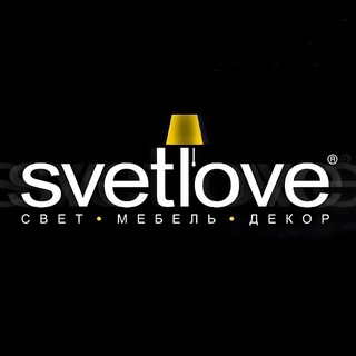 Логотип телеграм канала @svetlove_salon — SVETLOVE | свет, мебель, декор, ароматы
